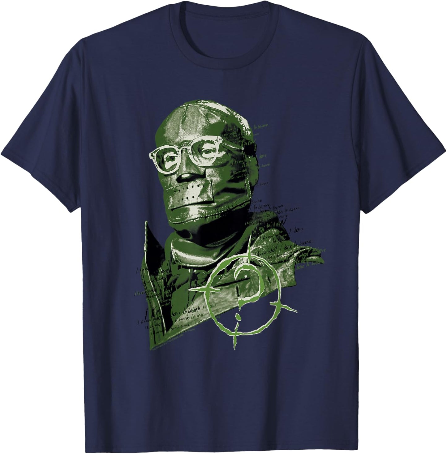 The Batman Unmask The Riddler T-Shirt - T-Shirt | Navy
