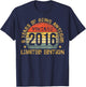 9 Year Old Bday Decorations Son Boy 9yr 2016 9th Birthday T-Shirt - T-Shirt | Navy