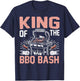 King of the BBQ Bash BBQ Party T-Shirt - T-Shirt | Navy