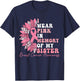 I Wear Pink In Memory Of My Sister Breast Cancer Awareness T-Shirt - T-Shirt | Navy