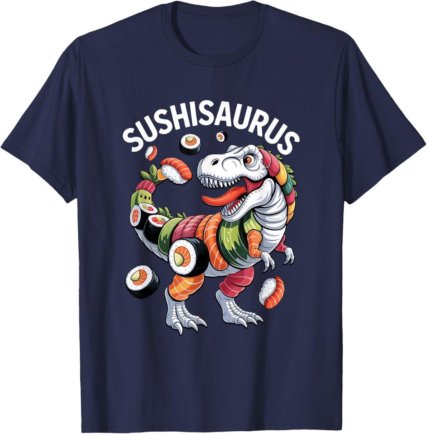 Roll Foodie T-Shirt - T-Shirt | Navy