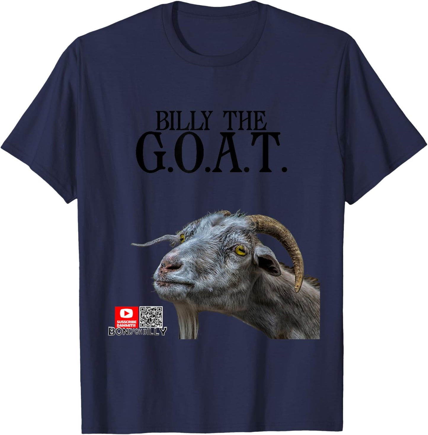 Billy goat T-Shirt - T-Shirt | Navy