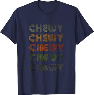 Love Heart Chewy Grunge Vintage Style Black Chewy T-Shirt - T-Shirt | Navy