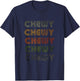 Love Heart Chewy Grunge Vintage Style Black Chewy T-Shirt - T-Shirt | Navy