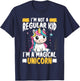 I Am Not A Normal Child I Am A Magical Unicorn T-Shirt - T-Shirt | Navy
