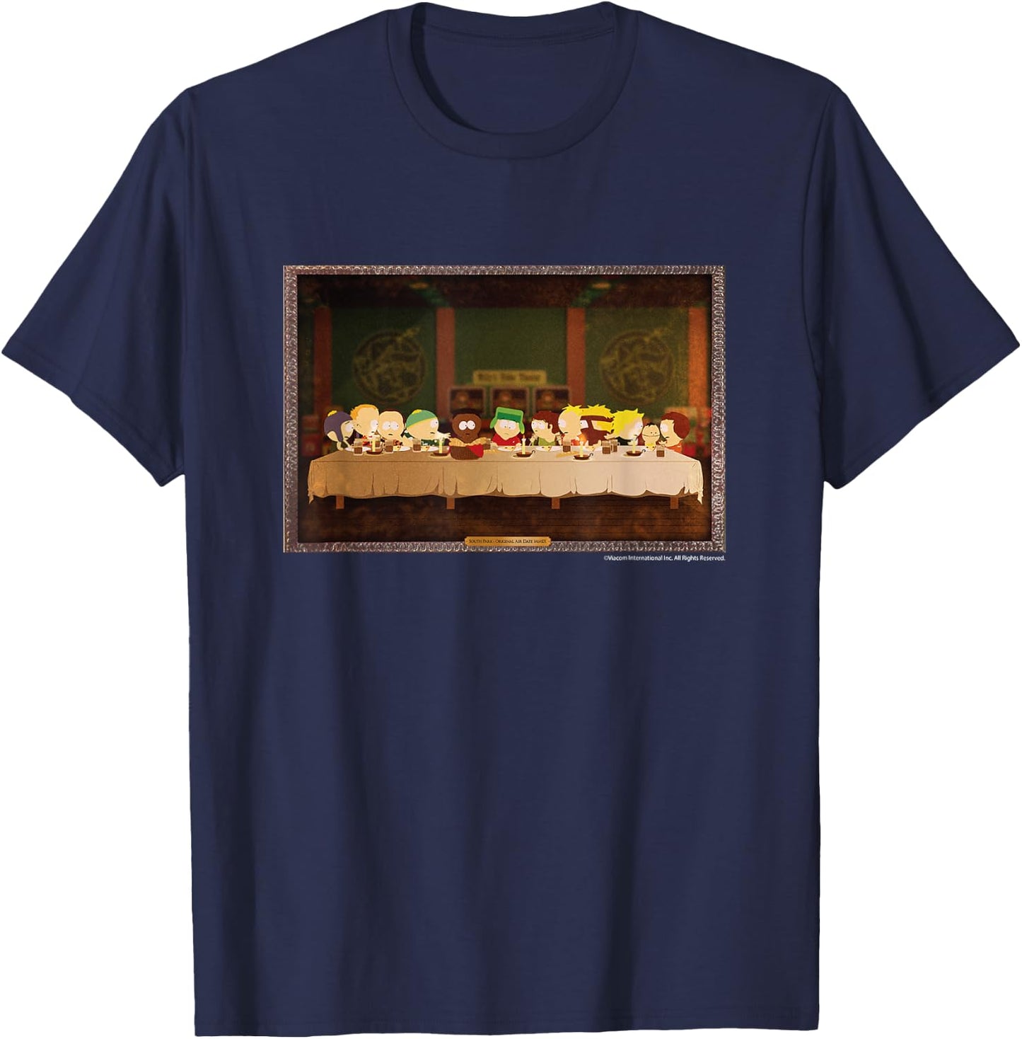 South Park - Last Supper T-Shirt - T-Shirt | Navy