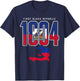 Haiti 1804 First Black Republic T-Shirt - T-Shirt | Navy