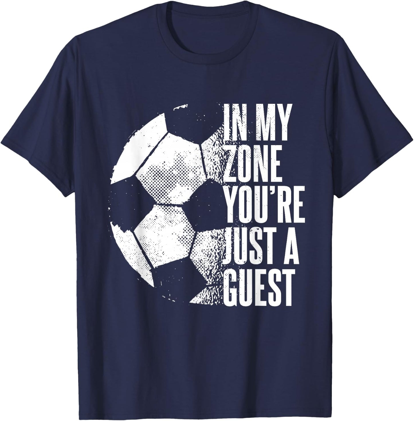 Defender Soccer Goalie Goaltender T-Shirt - T-Shirt | Navy