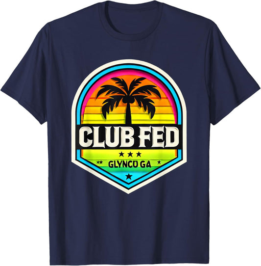 Federal Law Enforcement Training - Club Fed - Glynco GA T-Shirt - T-Shirt | Navy
