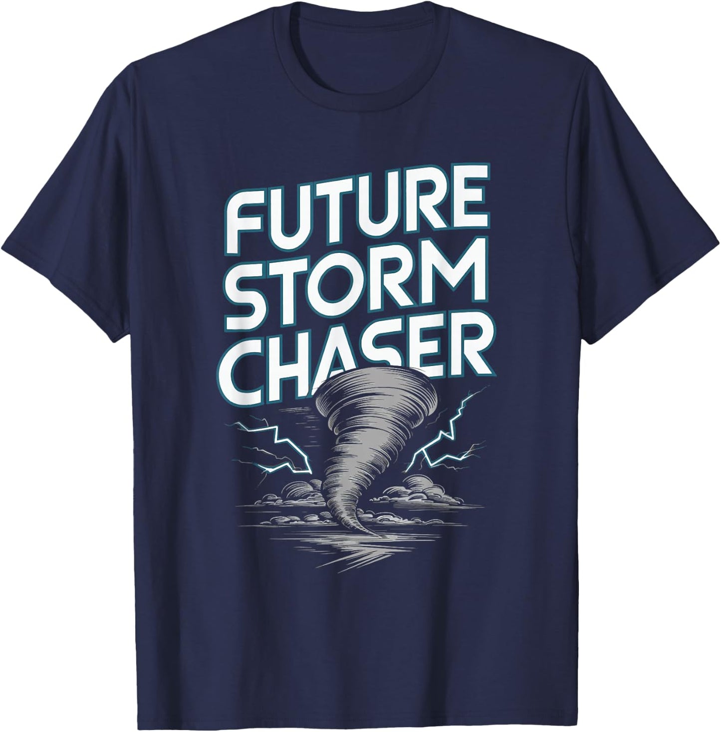 Future Storm Chaser T-Shirt - T-Shirt | Navy