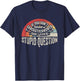 Women Sarcastic Gift Retro Don't Ask A Stupid Question T-Shirt - T-Shirt | Navy