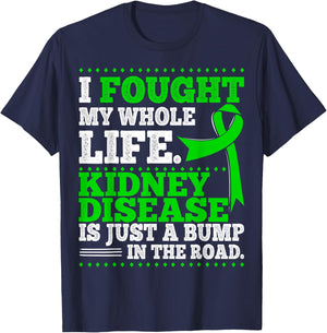 Gift CKD Patients - Chronic Kidney Disease Awareness T-Shirt - T-Shirt | Navy