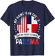 Panamanian American Patriot Heart is from Panama Flag T-Shirt - T-Shirt | Navy