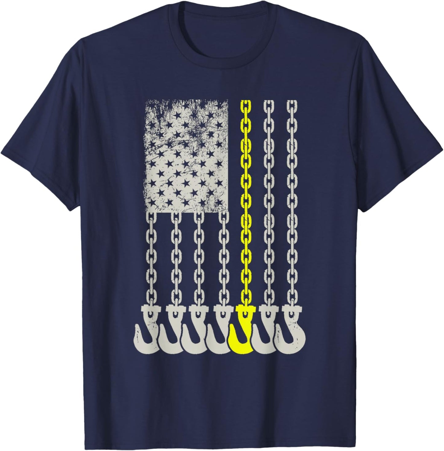 Tow Truck Driver Tow Truck Operator Towing Wrecker T-Shirt - T-Shirt | Navy