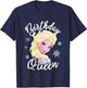 Disney Frozen Birthday Queen Elsa Big Chest Portrait T-Shirt - T-Shirt | Navy