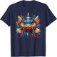 Splash Art Catfish Fish Catfishes T-Shirt - T-Shirt | Navy