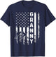 Wrestling Granny America Flag Vintage Christmas Xmas T-Shirt - T-Shirt | Navy