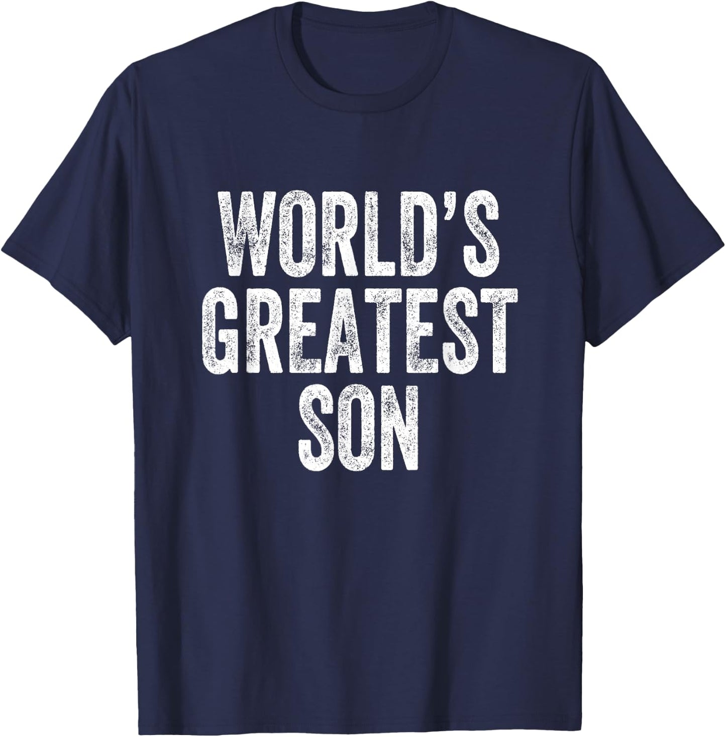 World's Greatest Son T-Shirt - T-Shirt | Navy