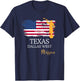 Texas Dallas West Mormon LDS Mission Missionary Missionary T-Shirt - T-Shirt | Navy
