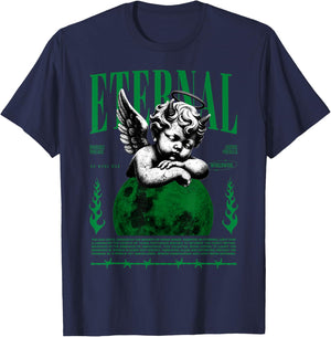 Eternal Lucky Green 5s Matching Women T-Shirt - T-Shirt | Navy