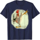 Chicken Beer Karate Kick Cool Chicken Funny Chicken Farmer T-Shirt - T-Shirt | Navy