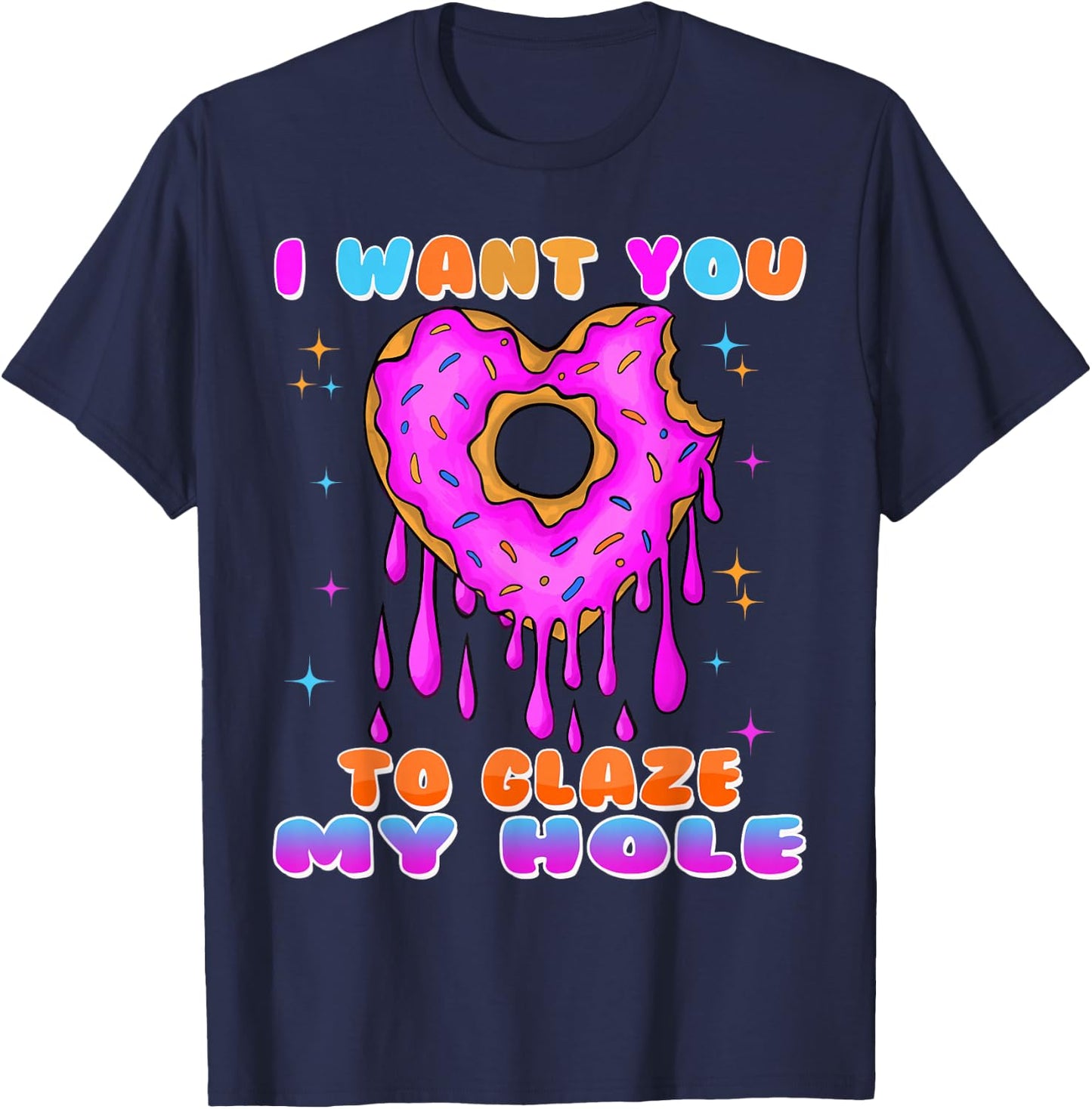 Funny Offensive Embarrassing Inappropriate Adult Humor Women T-Shirt - T-Shirt | Navy