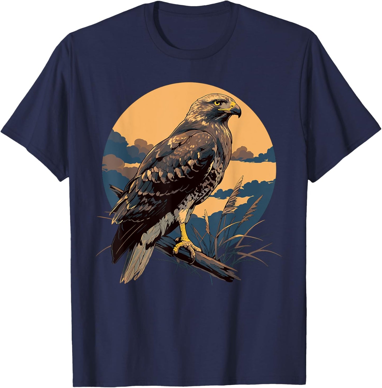 Hawks Hawk T-Shirt - T-Shirt | Navy