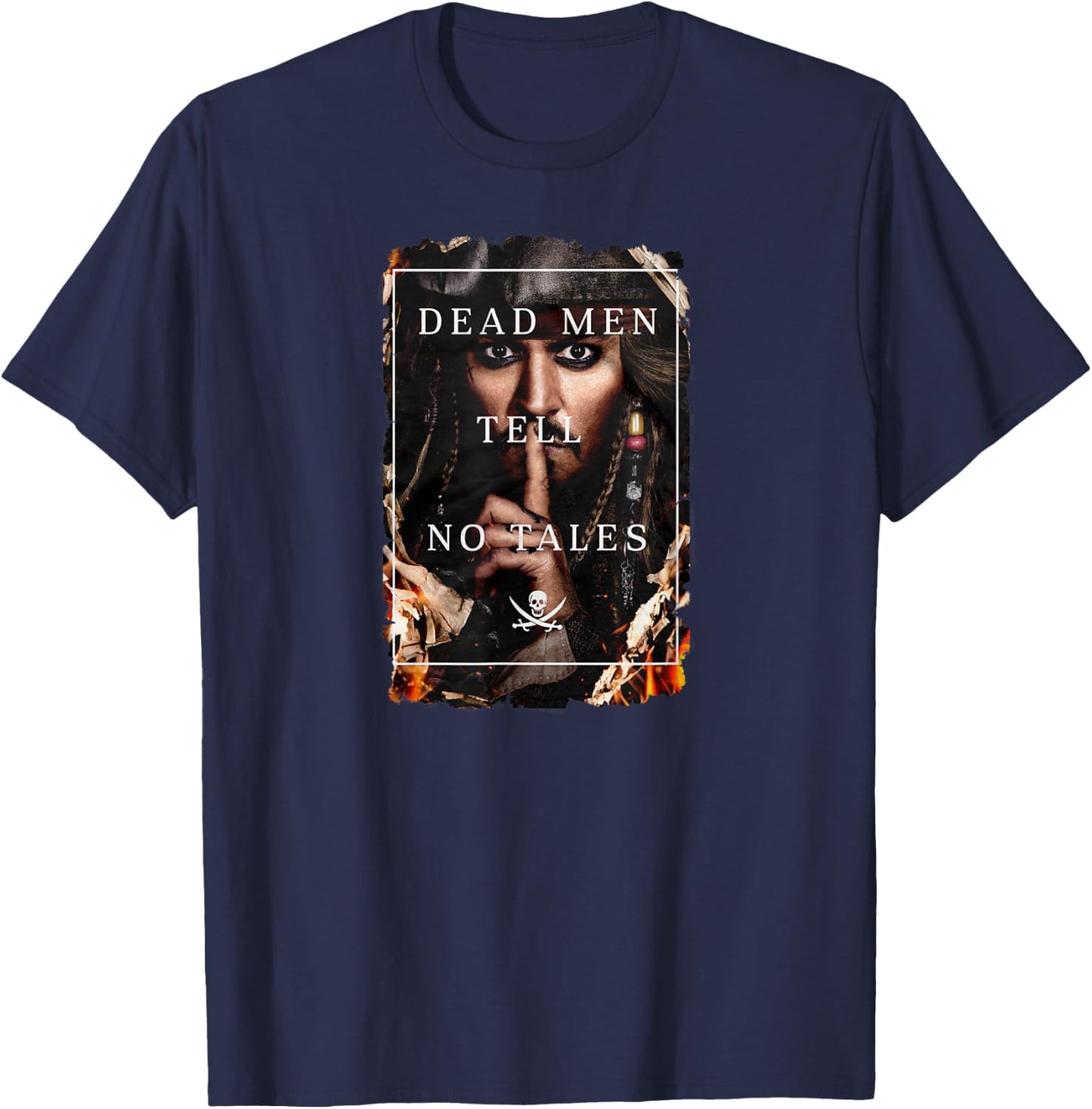 Disney - Pirates of The Caribbean: Dead Men Tell No Tales T-Shirt - T-Shirt | Navy