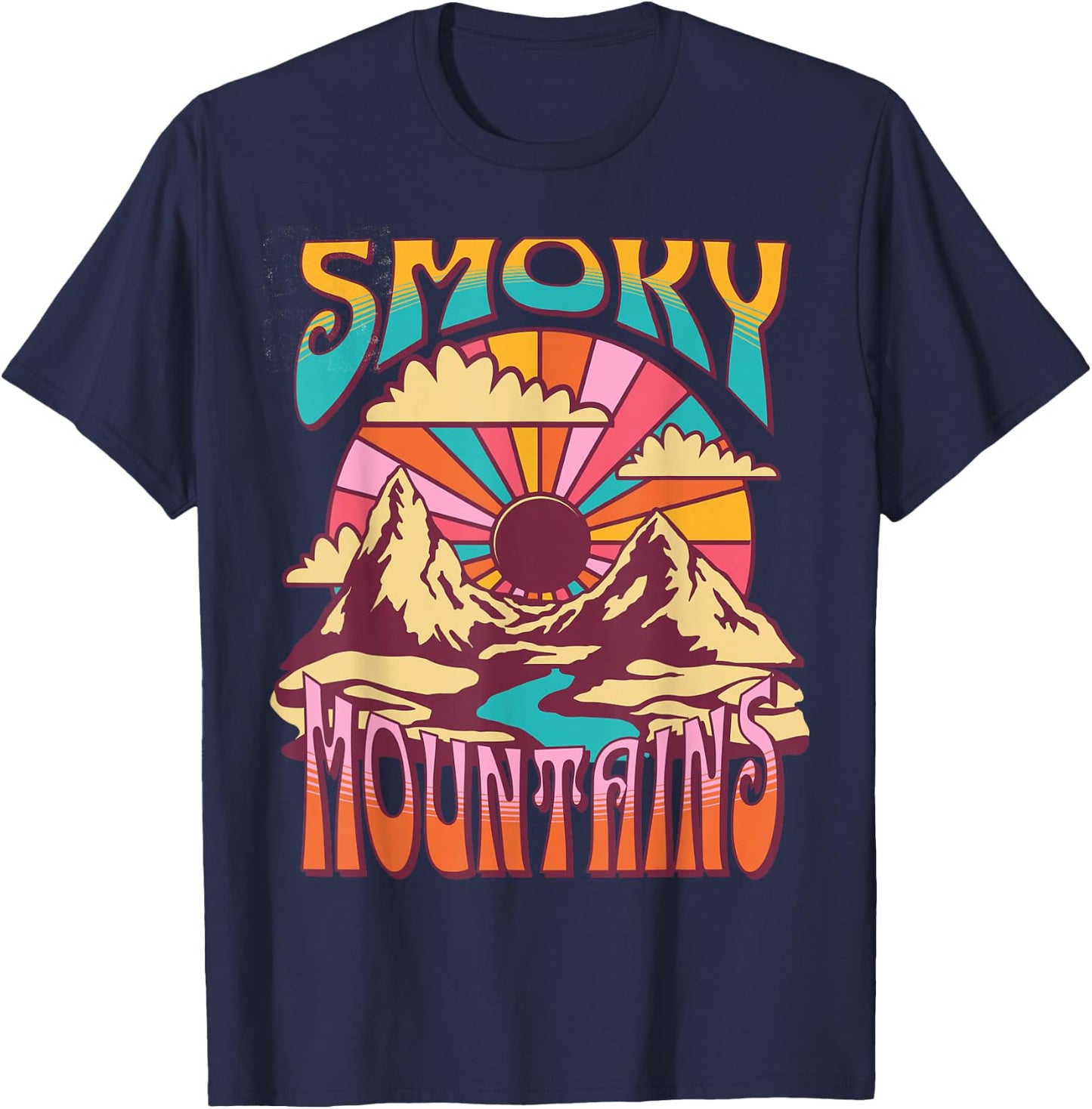 Smoky Mountains T-Shirt - T-Shirt | Navy
