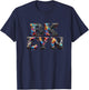 Brooklyn New York City Graffiti 80s 90s Hip Hop BKLYN T-Shirt - T-Shirt | Navy