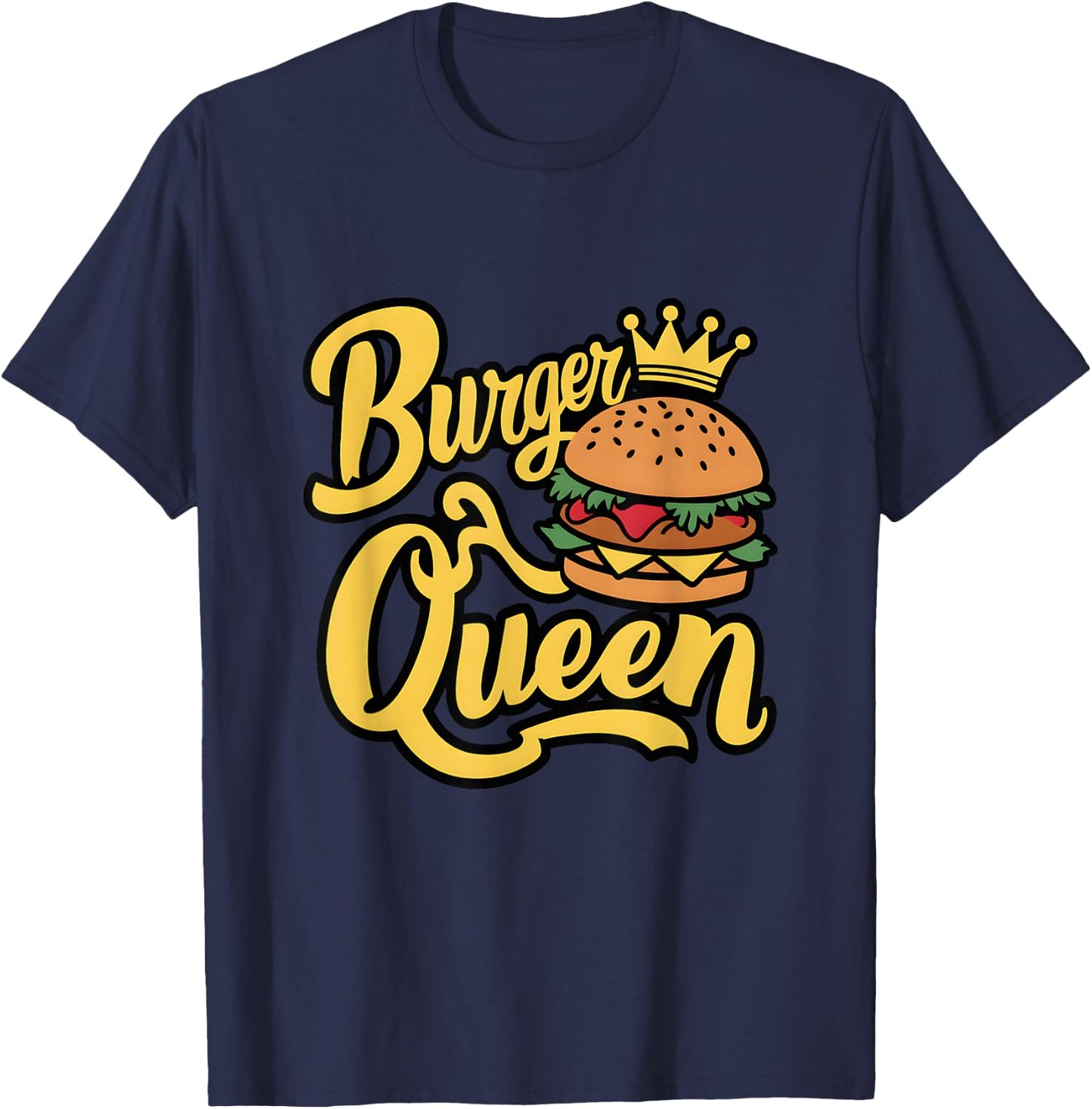 Burger Queen T-Shirt - T-Shirt | Navy