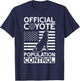 Official Coyote Population Control Yote Funny Coyote Hunting T-Shirt - T-Shirt | Navy