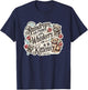 Raindrops on Roses Kittens Theatre Sound Of Music Musical T-Shirt - T-Shirt | Navy