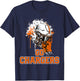 Cholla Chargers Rising Helmet GO! T-Shirt - T-Shirt | Navy