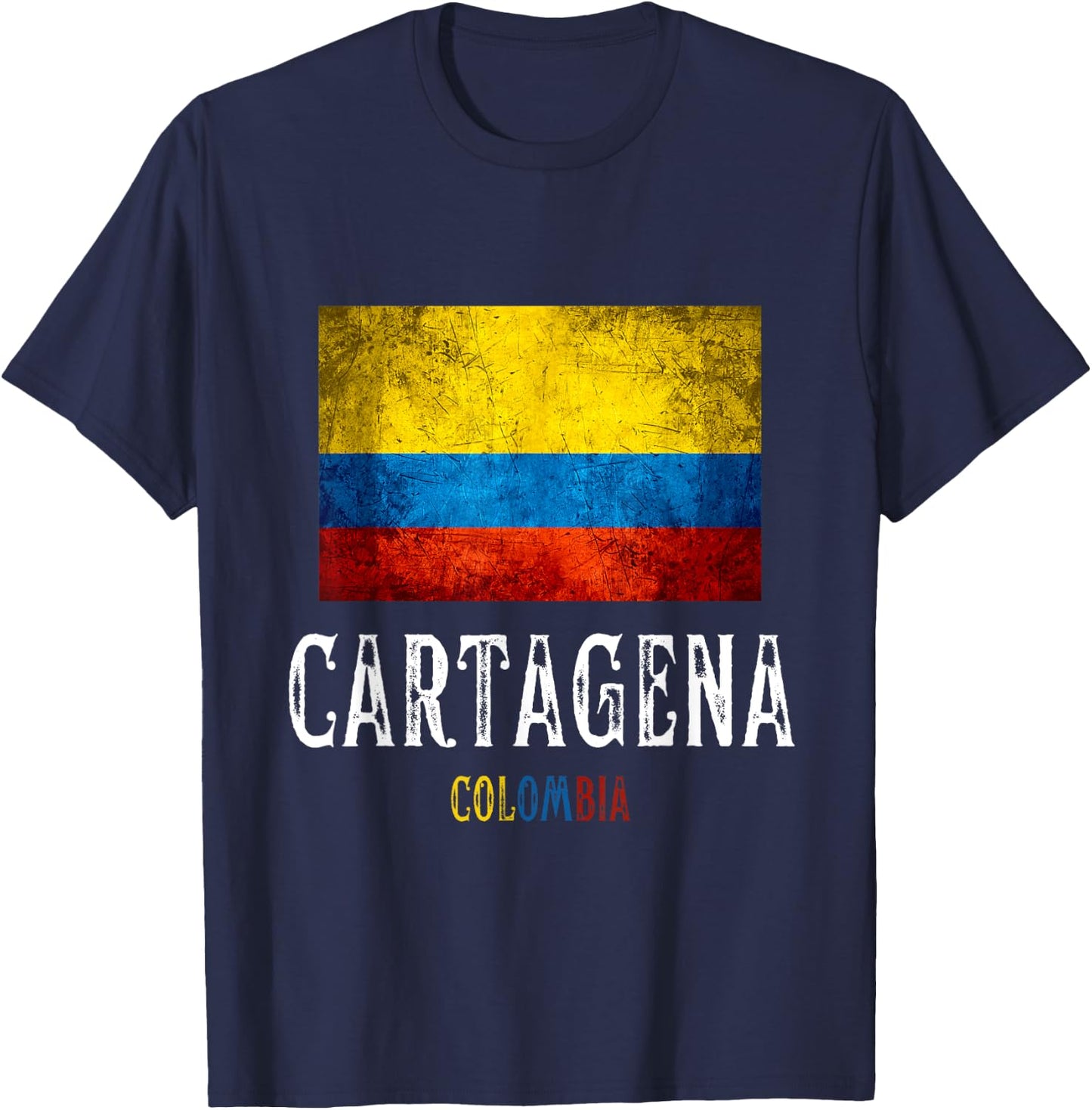 Cartagena de Indias Colombia / Cartagena T-Shirt - T-Shirt | Navy
