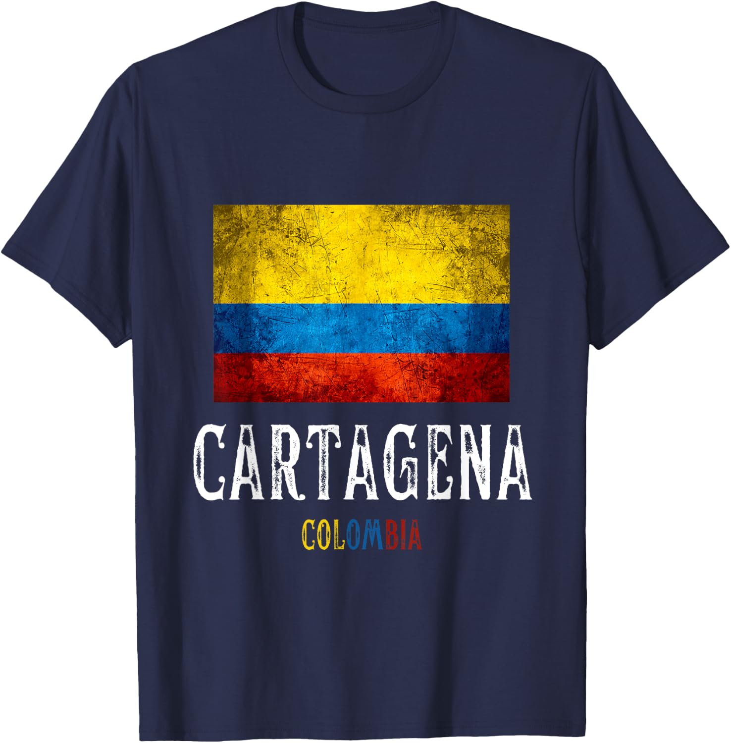 Cartagena de Indias Colombia / Cartagena T-Shirt - T-Shirt | Navy