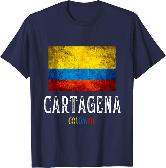 Cartagena de Indias Colombia / Cartagena T-Shirt - T-Shirt | Navy