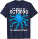 Funny Im Really an Octopus in a Human Costume Kids Halloween T-Shirt - T-Shirt | Navy
