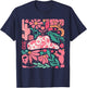 Howdy Southern Western Girl Country Rodeo Cowgirl Vintage T-Shirt - T-Shirt | Navy