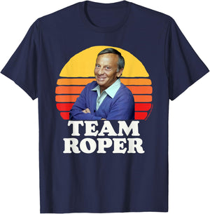 I Love Mrs Roper Helen Roper Three's Company Retro T-Shirt - T-Shirt | Navy