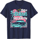 The Fabulous Fifties 1950s Classic Car T-Shirt - T-Shirt | Navy
