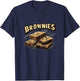 Brownies and Cakes Outfit for Tasty Dessert Lovers T-Shirt - T-Shirt | Navy