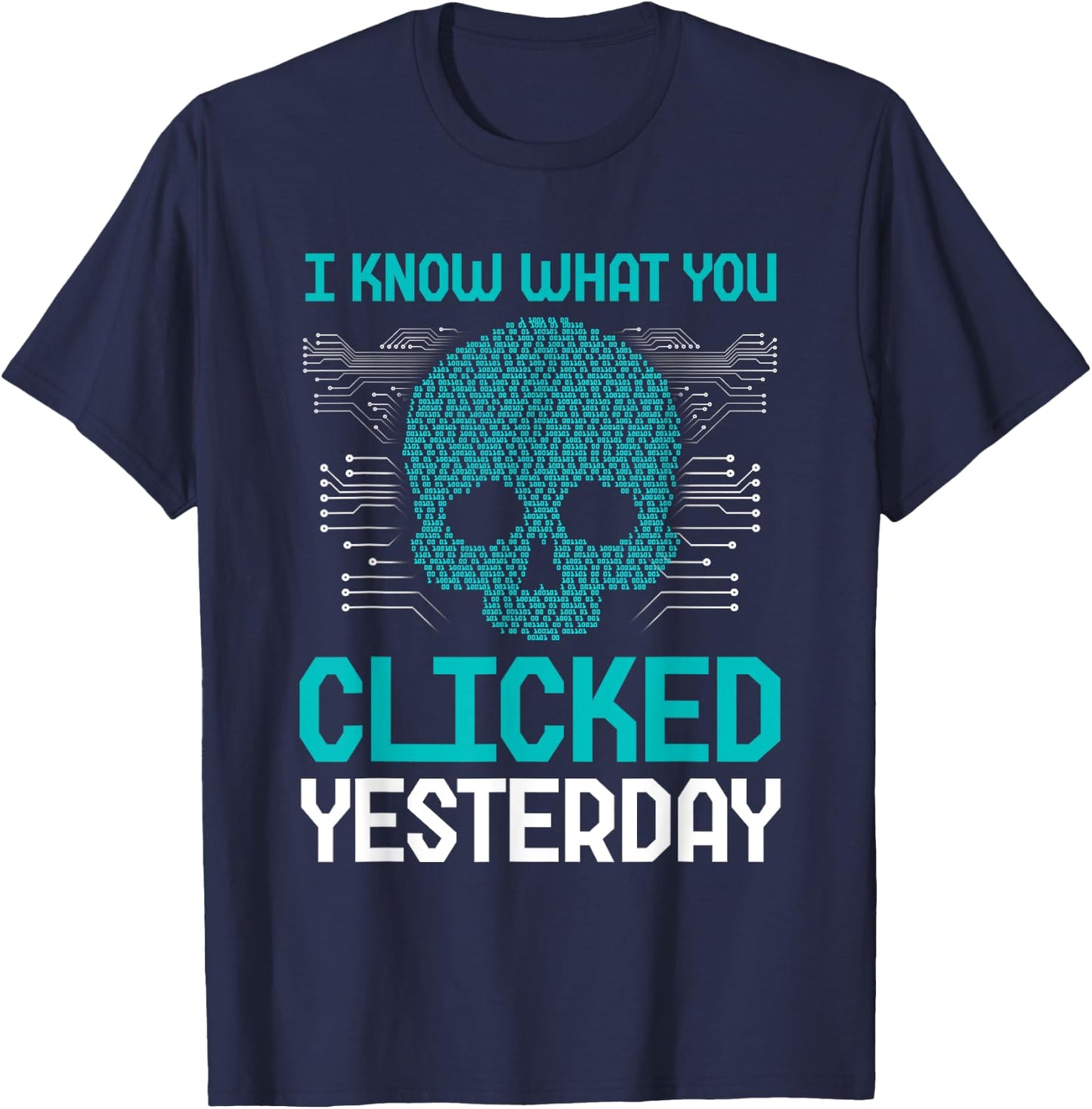 Cyber security Professional Funny IT Security Ethical hacker T-Shirt - T-Shirt | Navy