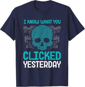 Cyber security Professional Funny IT Security Ethical hacker T-Shirt - T-Shirt | Navy