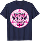 Cute Baphomet Satanic Cat and Artistic Gothic Kawaii Demon T-Shirt - T-Shirt | Navy