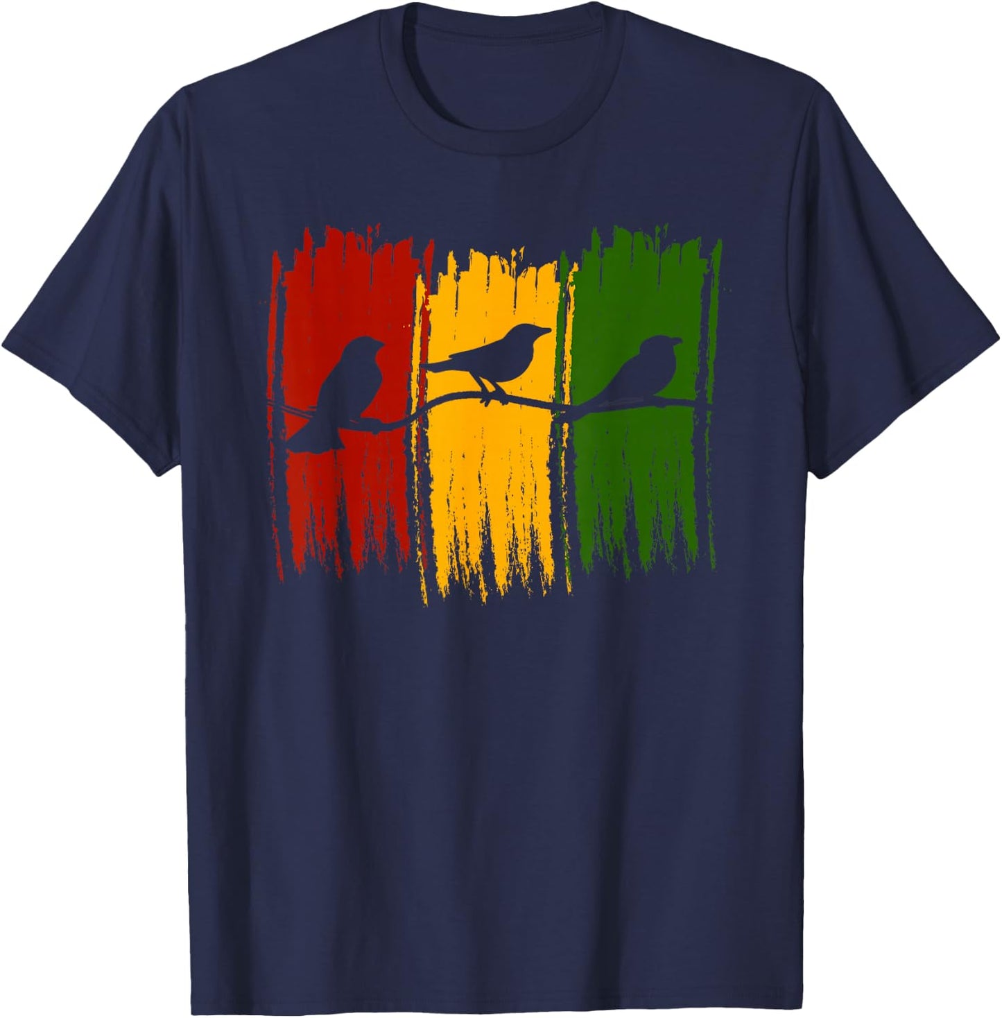 Good Rastafari Music Vibes Only Rasta Jamaica Reggae T-Shirt - T-Shirt | Navy