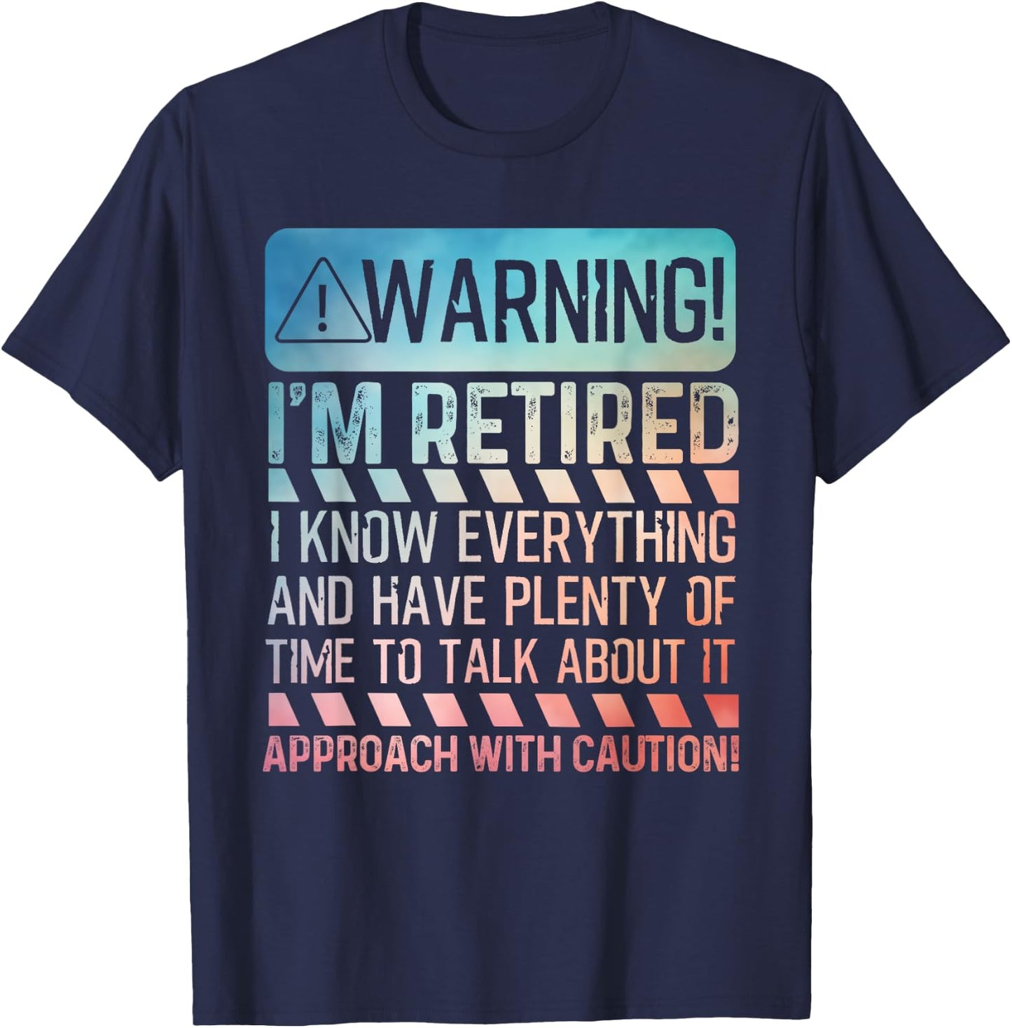 Retirement Design Women Retiree Retired Retirement T-Shirt - T-Shirt | Navy