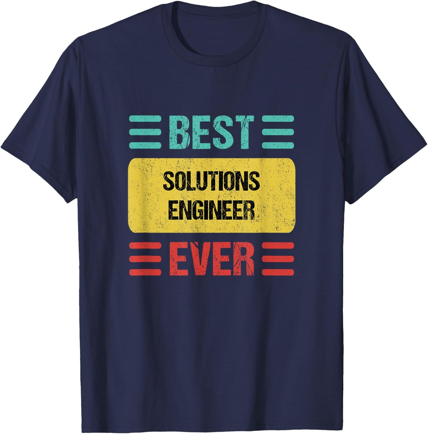 Solutions Engineer T-Shirt - T-Shirt | Navy