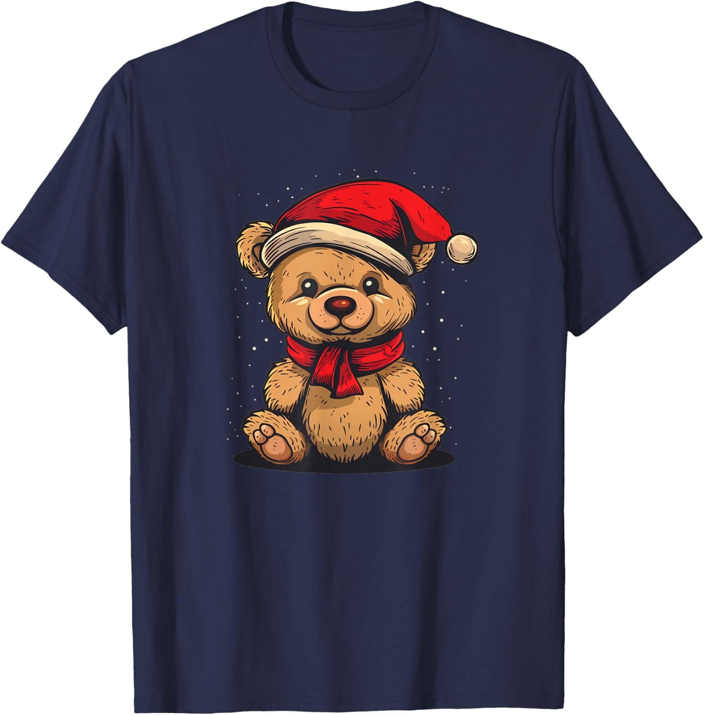 Festive Christmas for Teddy Bears Lovers T-Shirt - T-Shirt | Navy