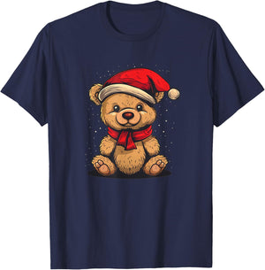 Festive Christmas for Teddy Bears Lovers T-Shirt - T-Shirt | Navy